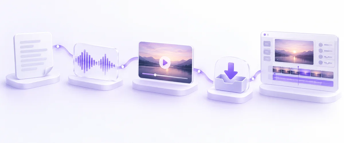 How to make an AI voice from text